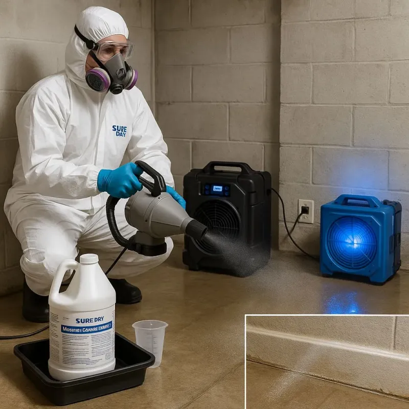 Sanitization and Odor Removal process in Donna, TX