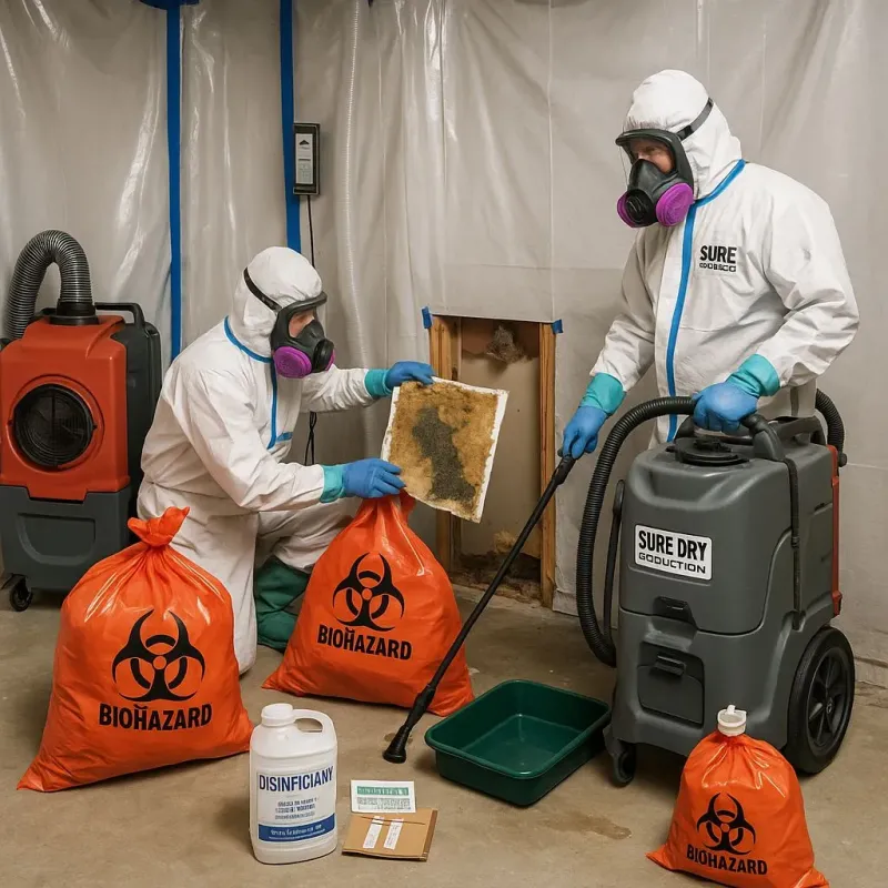 Contaminated Water Handling Protocols process in Donna, TX