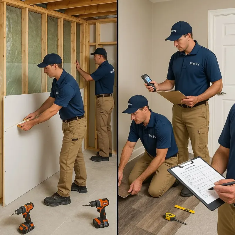 Repairs and Reconstruction process in Donna, TX