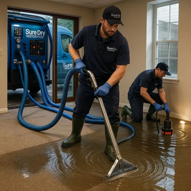 Water Extraction and Removal process in Donna, TX